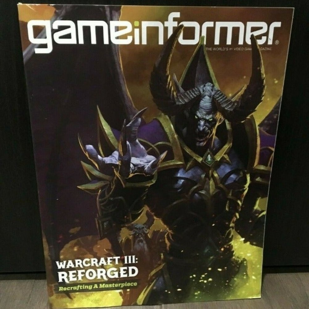 Game Informer Magazine #308 December 2018 Warcraft III Reforged Blizzard OOP